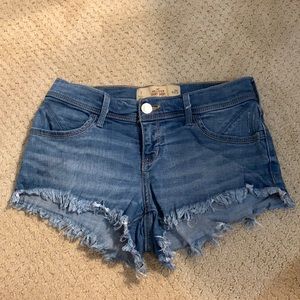 Hollister denim shorts
